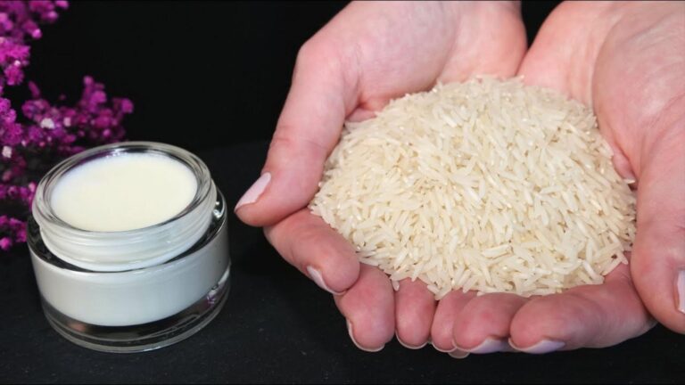 This ancient recipe reveals how three spoons of rice can banish wrinkles…