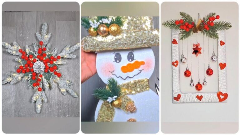 This simple gesture transforms your home décor into a festive wonderland…