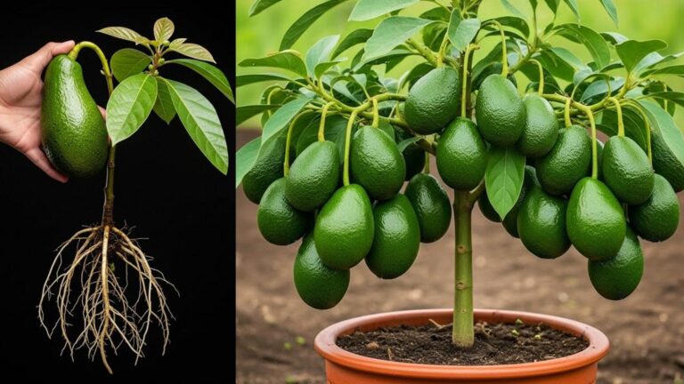 This simple gesture transforms your kitchen scraps into a lush avocado tree…