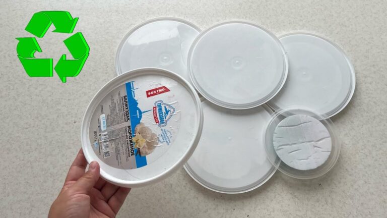 This simple trick transforms plastic lids into stunning home decor…