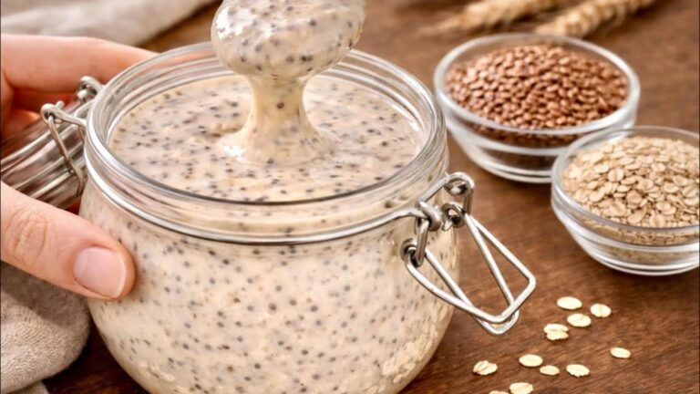 This simple method transforms oats into creamy yogurt that melts away belly fat…