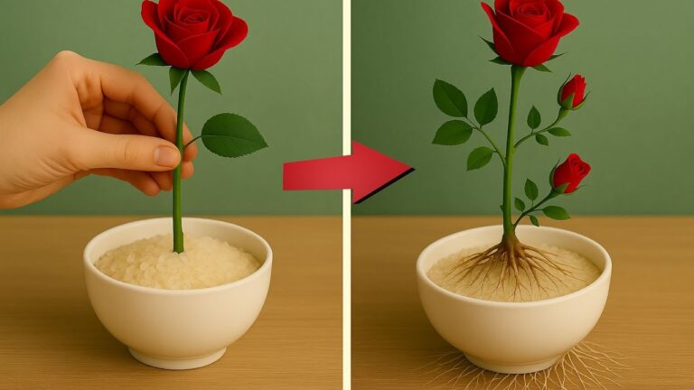 Transform a Rose Stem in 7 Days: Rooting Secrets for Beautiful Blooms!