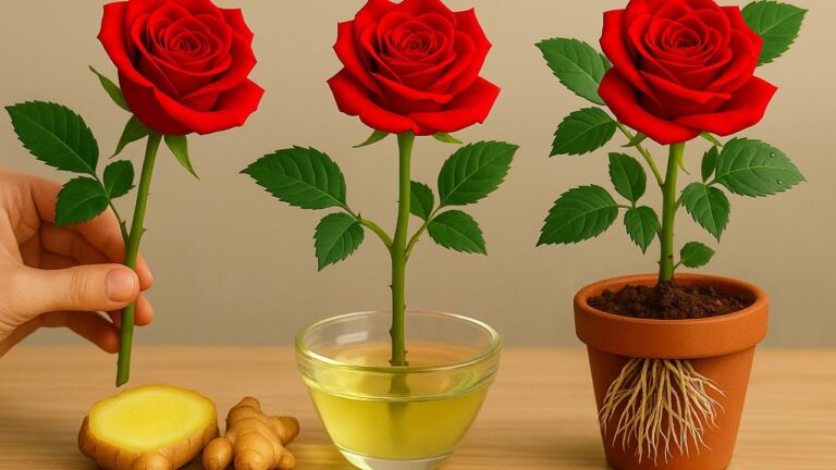 7 Easy Steps for 100% Success in Rose Propagation by Soaking in Water