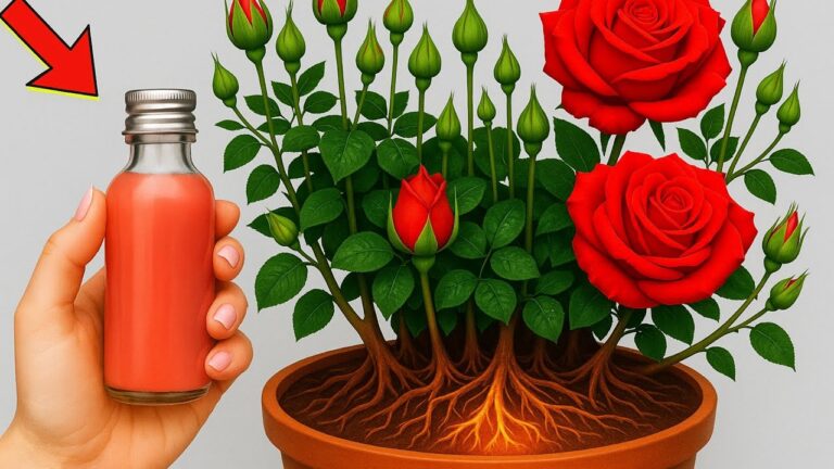 Root and Bloom Your Rose Branches Overnight with Just 1 Bottle!