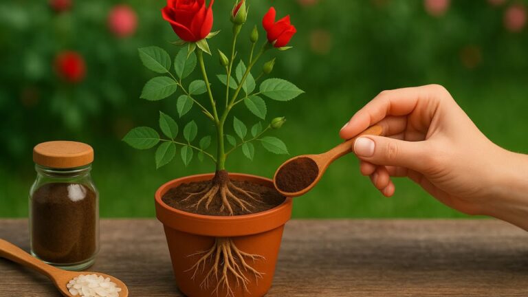 6 Easy Steps to Root and Bloom Your Rose Cuttings with Just Rice and Coffee!
