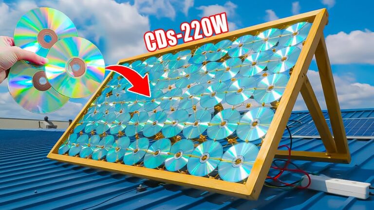 Unlock 5 Creative Ways to Generate Free Electricity from Old CDs!