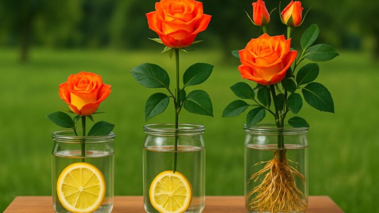 Grow 200% More Roots Overnight with This Simple Rose Cutting Trick!