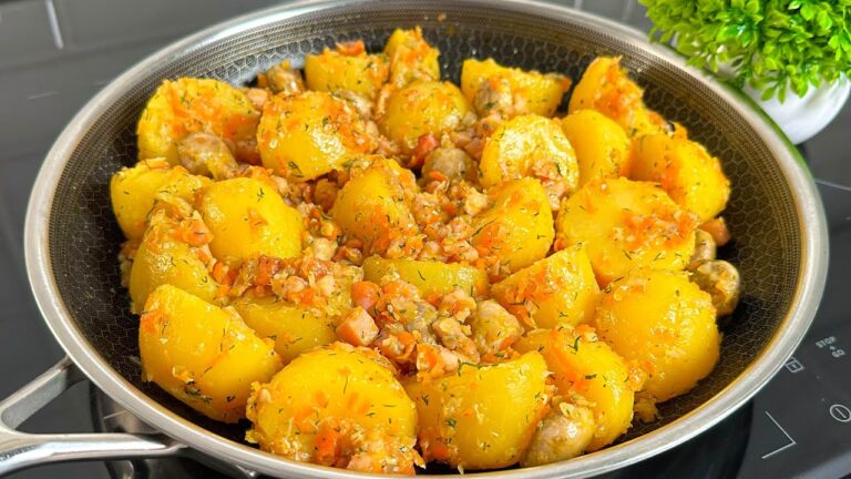 10-Minute Potato Dinner Recipe Everyone Will Love! Perfect for Weekends!
