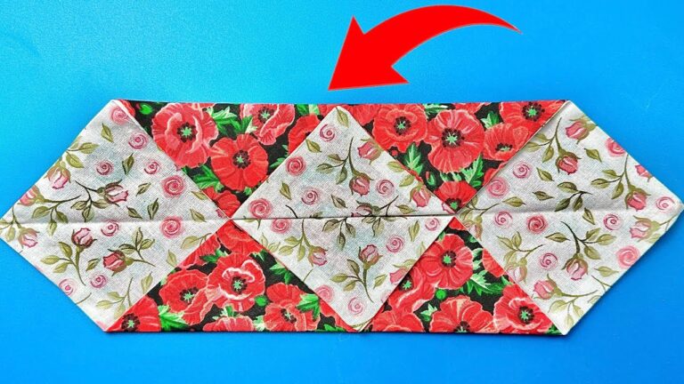 Create a 5-Minute Bag with This Easy Sewing Idea You’ll Love!