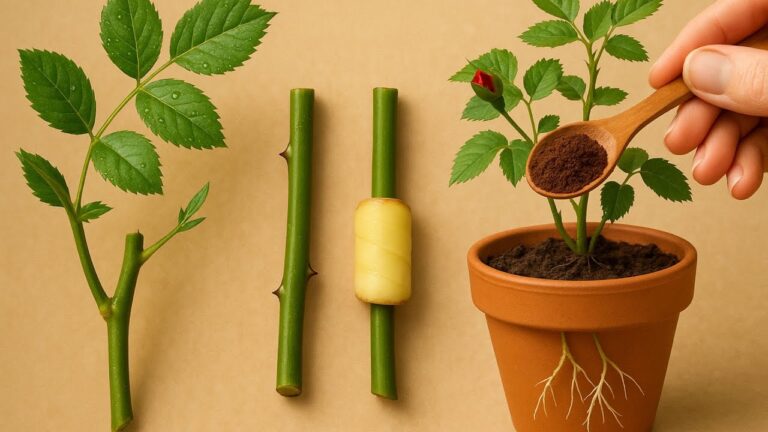 Grow 999 Roots Overnight with Just 1 Spoon: Discover This Simple Trick!