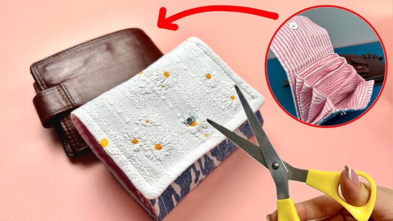 Create a Stylish Accordion Wallet in Just 10 Minutes and Start Earning Today!