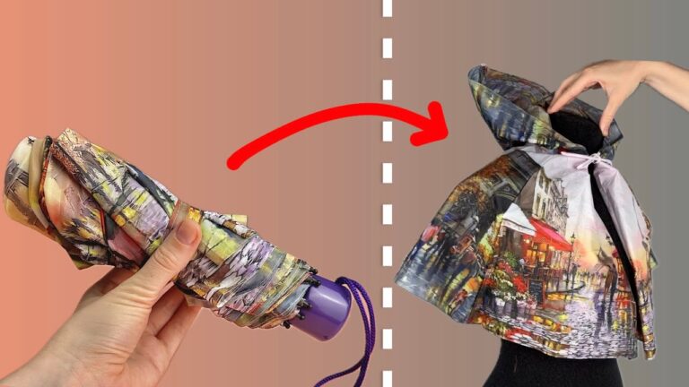 Revive 7 Old Umbrellas with This Genius Transformation Idea!