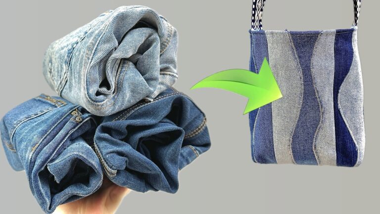 Transform 5 Old Jeans into Stylish Bags You’ll Love to Use!