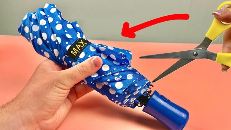 Transform 5 Old Umbrellas into Stunning DIY Projects You’ll Love!