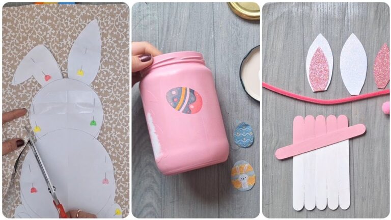 3 Adorable Easter Crafts You’ll Love to Try This Spring! 🐣✨