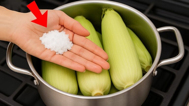 5 Star Chef’s Secret: 3 Steps to Sweet, Tender Corn Without Boiling!