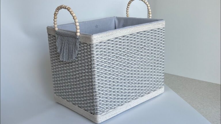 10 Amazing DIY Basket Weaving Ideas for Home Storage You Can Make Today!