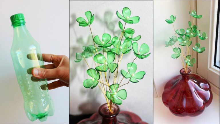 7 Easy Steps to Create Stunning Flowers from Plastic Bottles