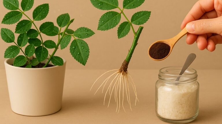 Root Rose Cuttings in Just 1 Spoon: Quick Tips for Garden Success!