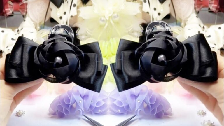Craft Easy Ribbon Flowers: 5-Minute Hair Clip Tutorial for Beginners!