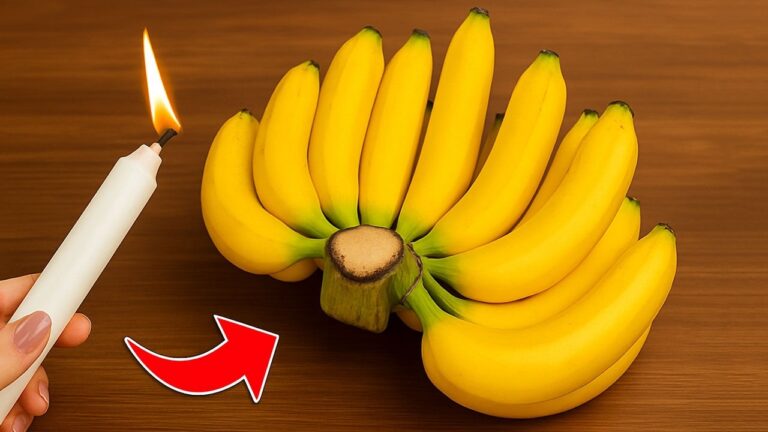 Keep Bananas Fresh for 30 Days with This Simple Farmer’s Trick!