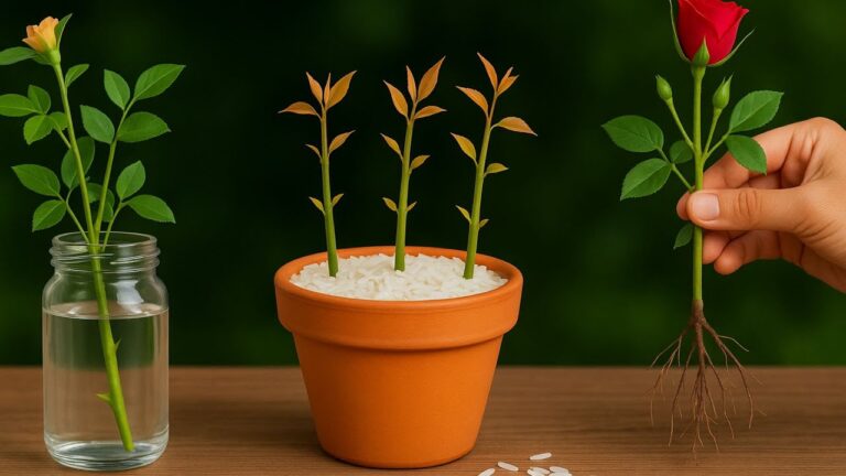 Root 5 Rose Branches Faster with This Simple, Magical Trick!