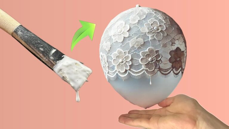 Transform Old Lace with This 5-Minute Glue Hack for Stunning Results