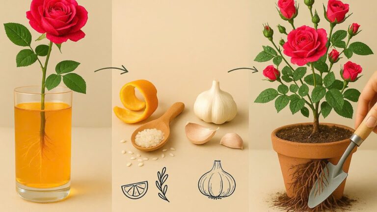Grow 1001 Rose Roots Overnight with This Simple Technique!
