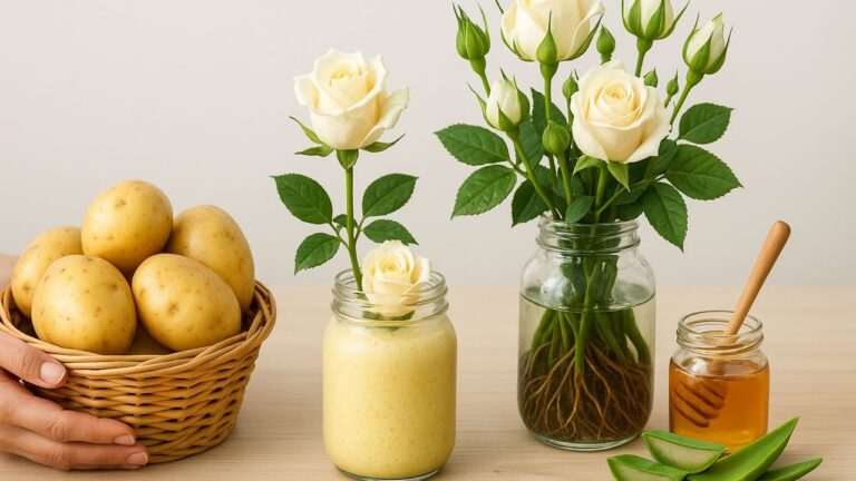 Grow 999 Rose Roots Overnight with This Simple Water Trick!