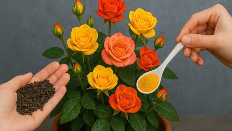 Root Roses Overnight: 1 Spoon Method for Year-Round Blooms!