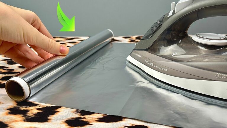 Smooth Out Your Stole in 5 Easy Steps Using Foil! Discover This Game-Changing Tip!