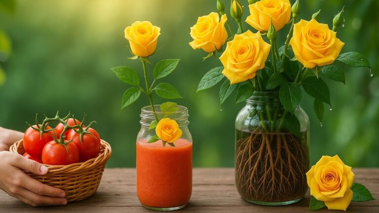 Grow 999 Rose Roots Instantly by Sticking Just One Branch in Water!